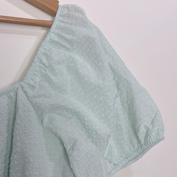 Francesca’s Collections Womens dress Tops and skort bundle lime green size Large - Picture 8 of 10